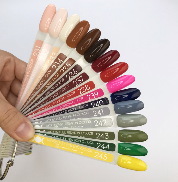 Гель-лак MOON FULL Fashion color №241, 8мл - изображение 2