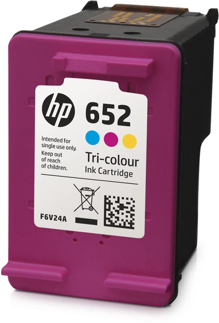 Картридж HP No.652 DJ Ink Advantage 1115/2135/3635/3835 Color (F6V24AE) - зображення 3