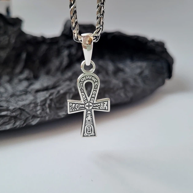 Серебряная подвеска оберег амулет Анкх черненное серебро 925(АРТ.89050ч) 6.10г - Фото 6 Серебряная подвеска оберег амулет Анкх черненное серебро 925(АРТ.89050ч) 6.10г - изображение 6