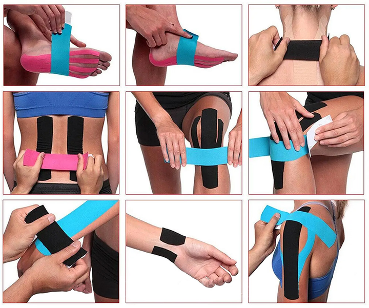 Кинезио тейп EasyFit Kinesio EF-2080-SN - изображение 4