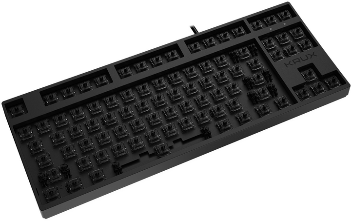 Клавіатура Krux Atax Pro RGB Pudding Outemu Black (KRX0127) - зображення 11