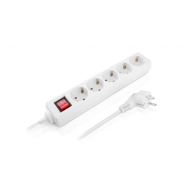 Фильтр питания REAL-EL RS-Protect M 3м White (EL122300027) - Фото 1 Фильтр питания REAL-EL RS-Protect M 3м White (EL122300027) - изображение 1