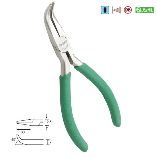 Щипцы-круглогубцы Pro'sKit 1PK-055S - Фото 2 Щипцы-круглогубцы Pro'sKit 1PK-055S - изображение 2