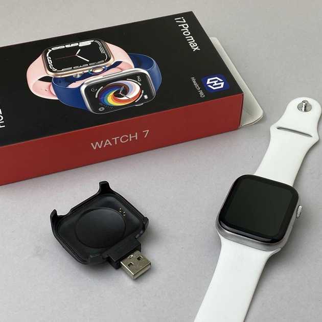 Умные часы Smart Watch i7 Pro Max (Белый) - изображение 2