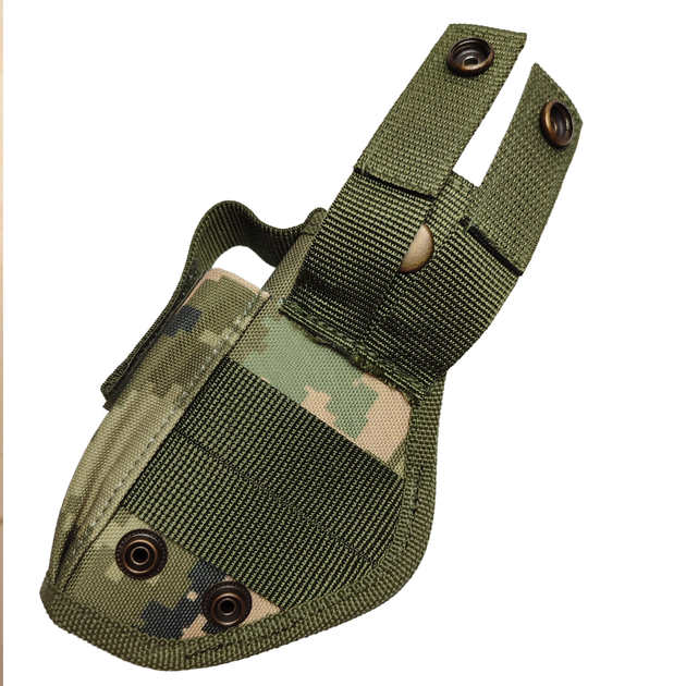 Кобура ВОЛМАС для ПМ с креплением Molle и чехлом подсумком для магазина пиксель - изображение 9