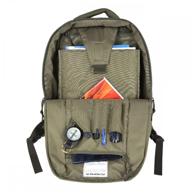 Рюкзак адміністративний для військових волонтерів охоронців Acropolis Cordura РА-2 Мультикам - зображення 2