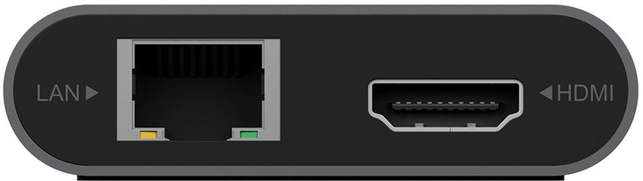 Stacja dokująca RaidSonic Icy Box USB-C > 2xUSB-C/2xUSB3.0/2xUSB2.0/2xHDMI/DisplayPort/SD CardReader/RJ-45 Ethernet (IB-DK4050-CPD) - obraz 4