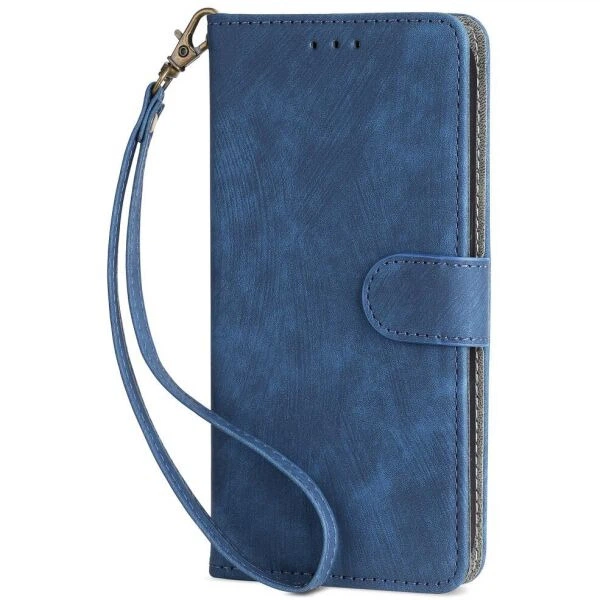 Чехол-книжка Deexe Delta Book для Infinix Hot 40 / 40 Pro - Blue - изображение 6