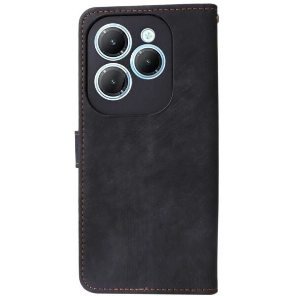 Чехол-книжка Deexe Delta Book для Infinix Hot 40 / 40 Pro - Black - изображение 7