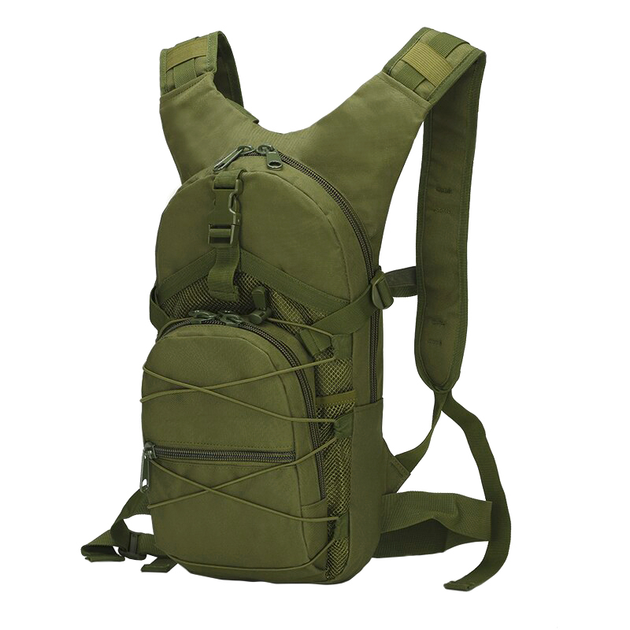 Рюкзак тактический AOKALI Outdoor B10 Green военный армейский 20L - изображение 2