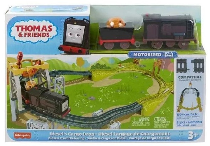 Ігровий набір Fisher Price Thomas and Friends Electrically Driven 21 деталь (194735164202) - зображення 1