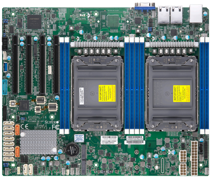 Материнська плата Supermicro MBD-X12DPL-NT6-O (s4189, Intel C621A, PCI-Ex16) - зображення 1