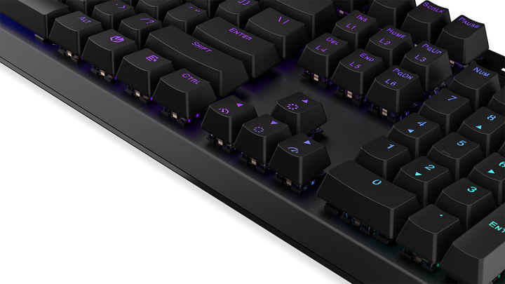 Klawiatura przewodowa Endorfy Thock Kailh Blue USB Black (EY5A121) - obraz 9