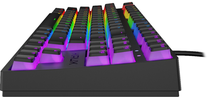 Klawiatura Krux Atax PRO RGB Pudding Gateron Yellow (KRX0129) - obraz 6
