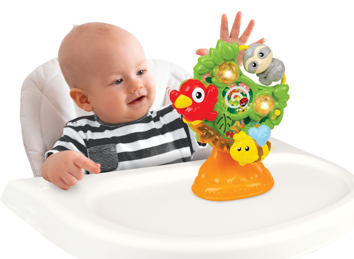 Zabawka interaktywna Smily Play Jungle Friends Spinning Tree (4895038507692) - obraz 4