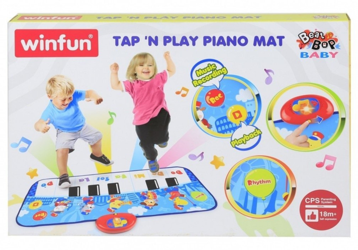 Edukacyjna mata Winfun Skacz i graj Pianino (4895038525122) - obraz 1