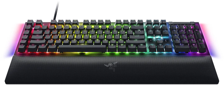 Клавиатура проводная Razer BlackWidow V4 Yellow Switch RU USB Black (RZ03-04692500-R3R1) - Фото 3 Клавиатура проводная Razer BlackWidow V4 Yellow Switch RU USB Black (RZ03-04692500-R3R1) - изображение 3
