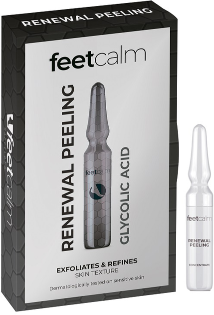 Ampułki FeetCalm złuszczające do stóp 8% kwas glikolowy 7x2 ml (8436595600332) - obraz 1