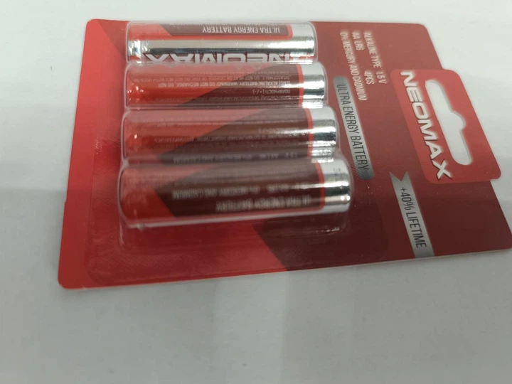 Батарейка NEOMAX Alkaline AA/LR6 (4шт/уп) - зображення 4