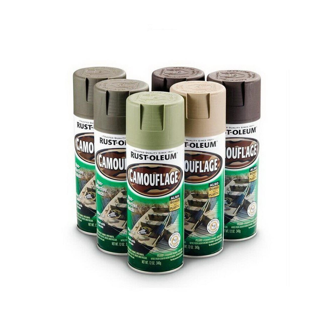 Набір камуфляжних спрей-фарб Rust-Oleum Camouflage Spray Paint - изображение 1