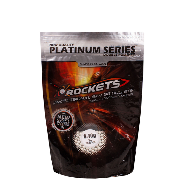 Кулі Rockets Platinum 0,40g 1kg - изображение 1