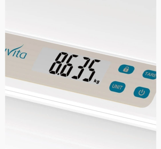 Ваги для новонароджених Nuvita з дисплеєм / точність до 5 грам / до 18 кг (NV1310) - Фото 3 Ваги для новонароджених Nuvita з дисплеєм / точність до 5 грам / до 18 кг (NV1310) - зображення 3