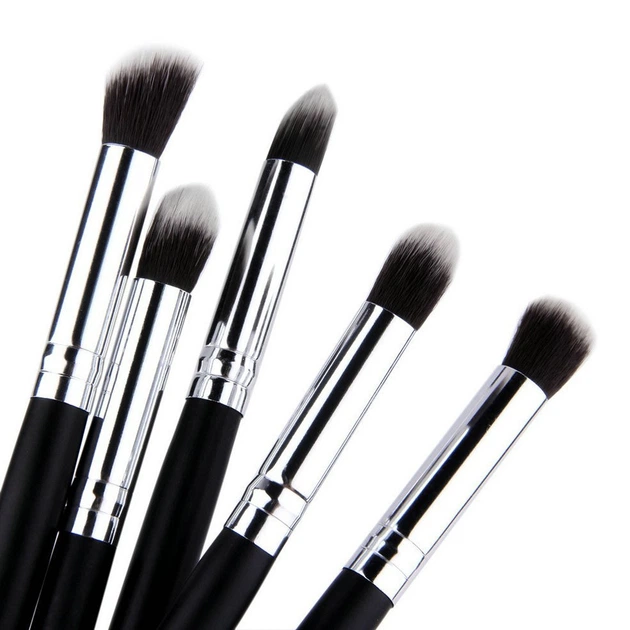 Набор кистей для макияжа Make-Up For You 5 штук черный - Фото 3 Набор кистей для макияжа Make-Up For You 5 штук черный - изображение 3