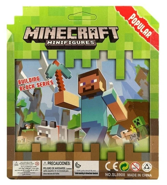 Набор фигурок Майнкрафт Minecraft Figures 6 шт - Фото 2 Набор фигурок Майнкрафт Minecraft Figures 6 шт - изображение 2