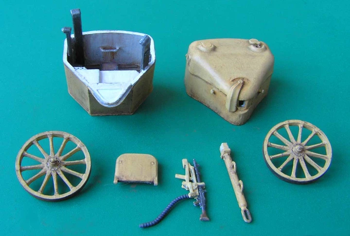 Сборная модель 1/72 немецкий бункер PanzerNest Краб бронированная пулеметная точка ACE 72561 - изображение 12