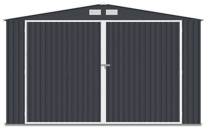 Металевий гараж HARDMAISTER Kingston 380x540 Cold Grey сірий 000353 - Фото 4 Металевий гараж HARDMAISTER Kingston 380x540 Cold Grey сірий 000353 - зображення 4