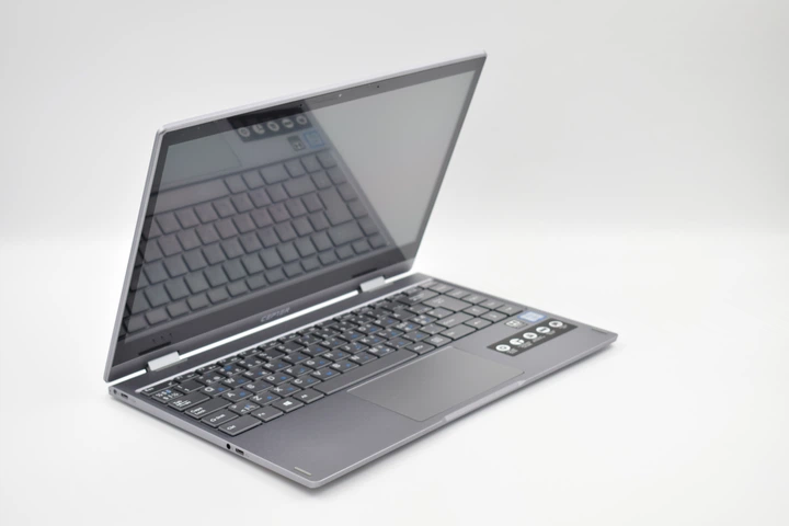 Ноутбук планшет 14" Medion Cepter NY410 Intel i3-7020U RAM 4 ГБ SSD 512 ГБ Win10 б/в Трансформер Ультрабук Металевий корпус (Lenovo Group) - изображение 4