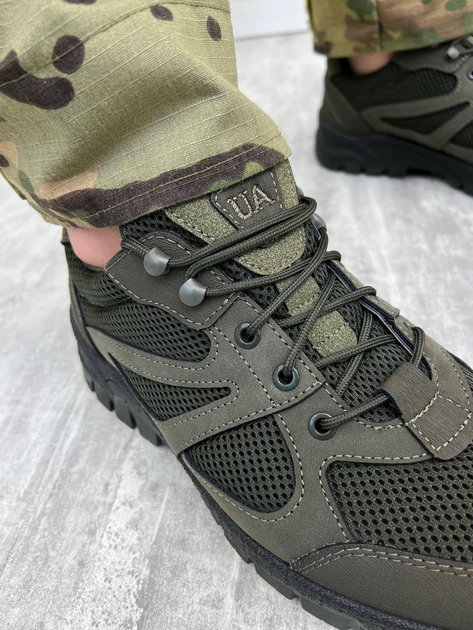 Тактические кроссовки Tactical Forces Shoes Olive 40 - изображение 2