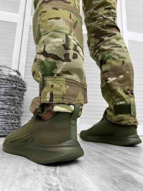 Тактические кроссовки Tactical Forces Shoes Olive 43 - изображение 2