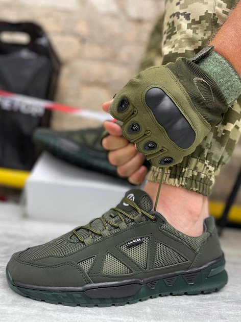 Тактические кроссовки Tactical Shoes Olive 45 - изображение 2