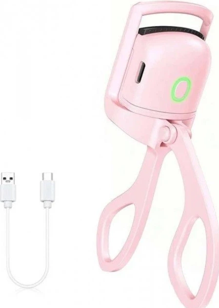 Аккумуляторные щипцы для завивки ресниц Eye lashes machine с USB Розовый - Фото 1 Аккумуляторные щипцы для завивки ресниц Eye lashes machine с USB Розовый - изображение 1