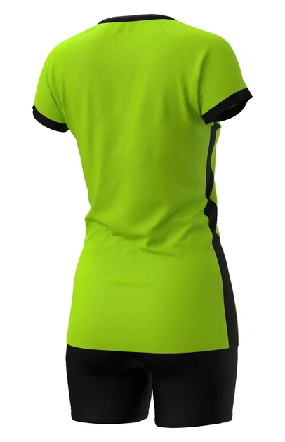 Волейбольная форма женская RIGO TANGO Black-Neongreen M - изображение 3