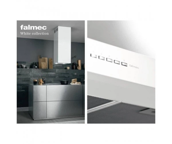 Вытяжка декоративная Falmec MIRA 40 White isola (CMWI40.E0P2#ZZZB491F) - изображение 3