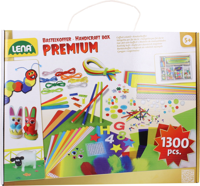 Набір для творчості Lena Premium Рукоділля 1300 деталей (4006942878901) - зображення 1