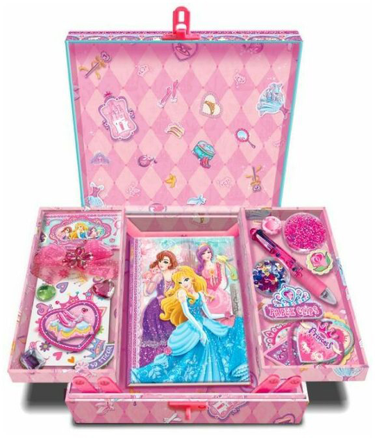 Zestaw kreatywny Pulio Pecoware Princess w pudełku z półkami (5907543778180) - obraz 2