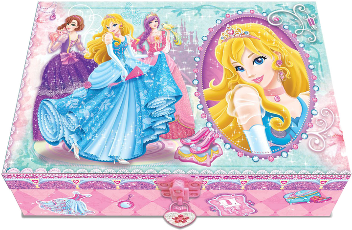 Zestaw kreatywny Pulio Pecoware Princess w pudełku z pamiętnikiem (5907543778258) - obraz 1