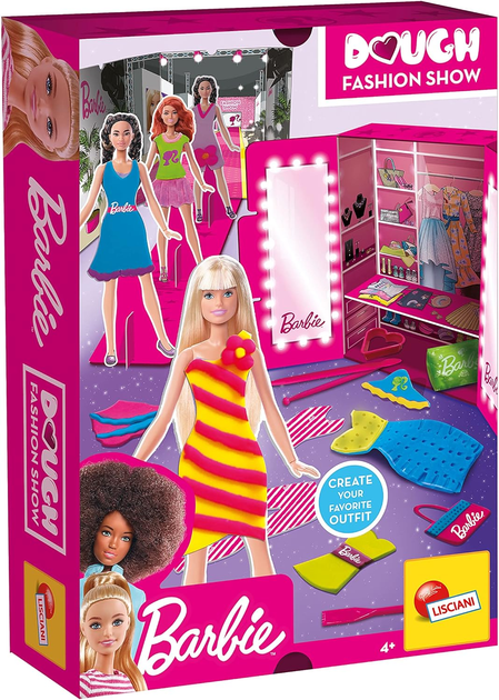 Zestaw kreatywny Lisciani Barbie Dough Fashion Show (8008324088867) - obraz 1