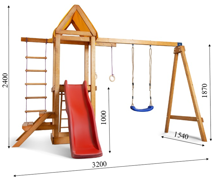 Детский игровой комплекс SportBaby Babyland 19 - Фото 6 Детский игровой комплекс SportBaby Babyland 19 - изображение 6