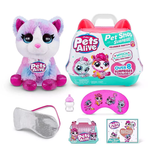 Игрушка интерактивная Pets & Robo Alive Pet Shop Surprise Повторюшка-сплюшка (9532) - изображение 2