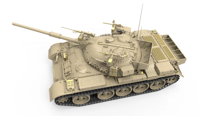 Удельная модель 1/35 Средний танк ЦАХАЛ Tiran 4 Sharir Late Type (Интерьерный комплект) MiniArt 37013 - изображение 5
