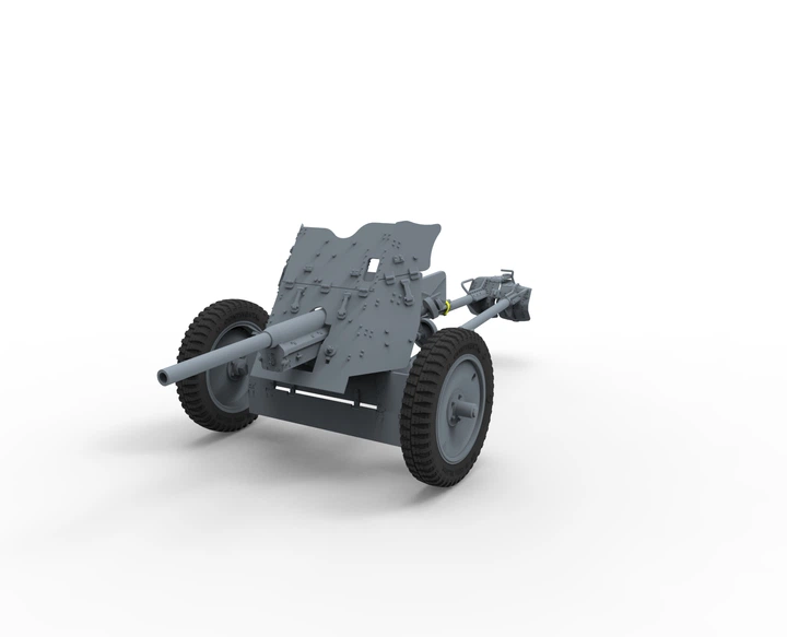 Сборная модель 1/35 грузовик Krupp Protze L2 H 143 Kfz.69 (early version) with 3.7cm Pak 36 Bronco - изображение 7