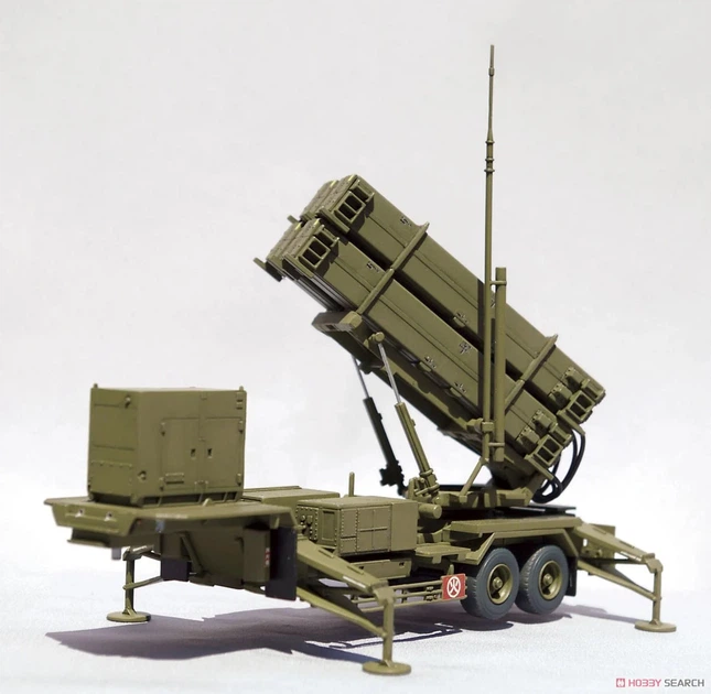 Сборная модель 1/72 ЗРК "Петриот" Patriot PAC-3 Launching Station Aoshima 009956 - изображение 8