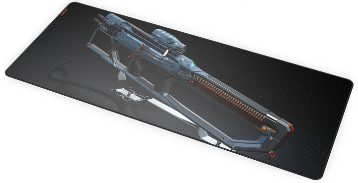 Podkładka gamingowa Krux Mouse Pad Space Gun XXL (KRX0108) - Zdjęcie 3 Podkładka gamingowa Krux Mouse Pad Space Gun XXL (KRX0108) - obraz 3