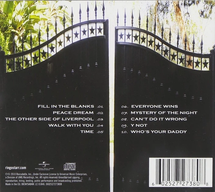 RINGO STARR – Y Not (CD, EU) - Фото 2 RINGO STARR – Y Not (CD, EU) - изображение 2
