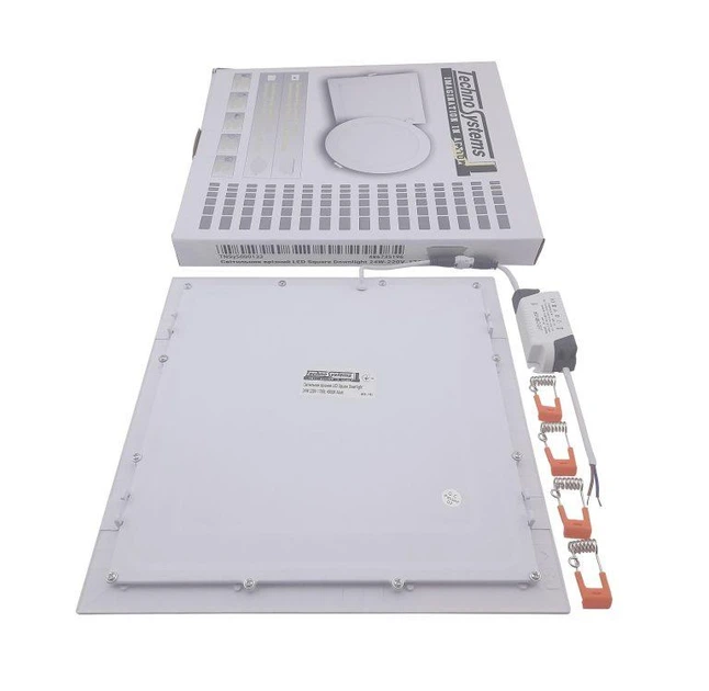 Светильник врезной LED Square AL511 Downlight 24W-220V-1700L-4000K Alum TNSy - Фото 6 Светильник врезной LED Square AL511 Downlight 24W-220V-1700L-4000K Alum TNSy - изображение 6