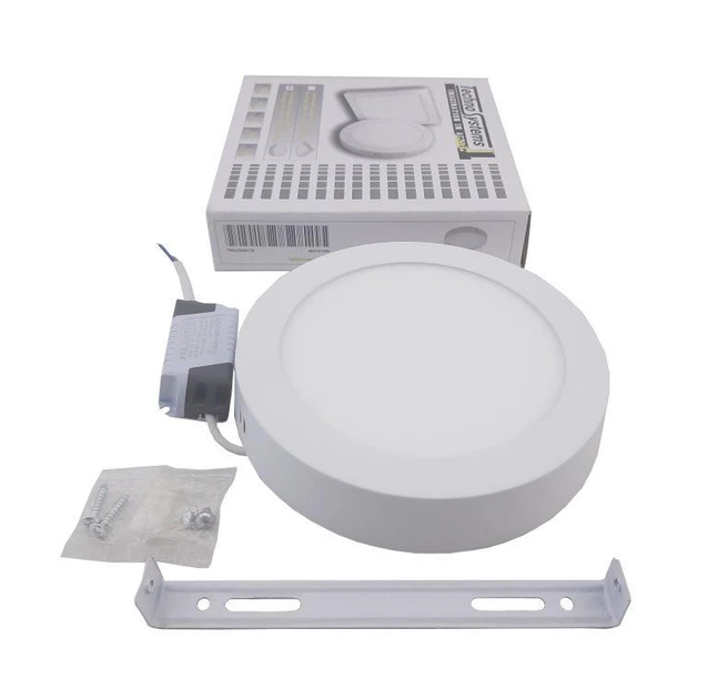 Светильник накладной LED Round AL504 Downlight 12W-220V-850L-4000K Alum TNSy - изображение 5